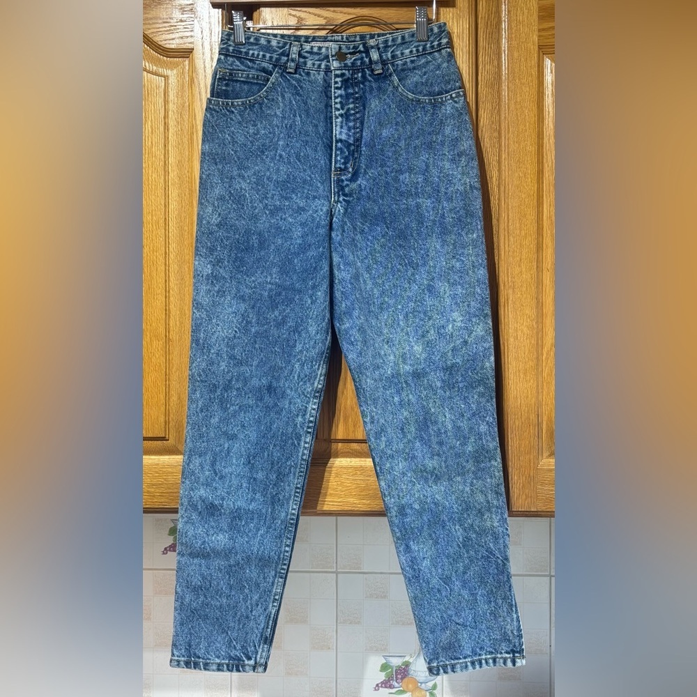 Vintage 80's George Marciano Guess High Waisted Acid Wash Jeans 1015 28x28